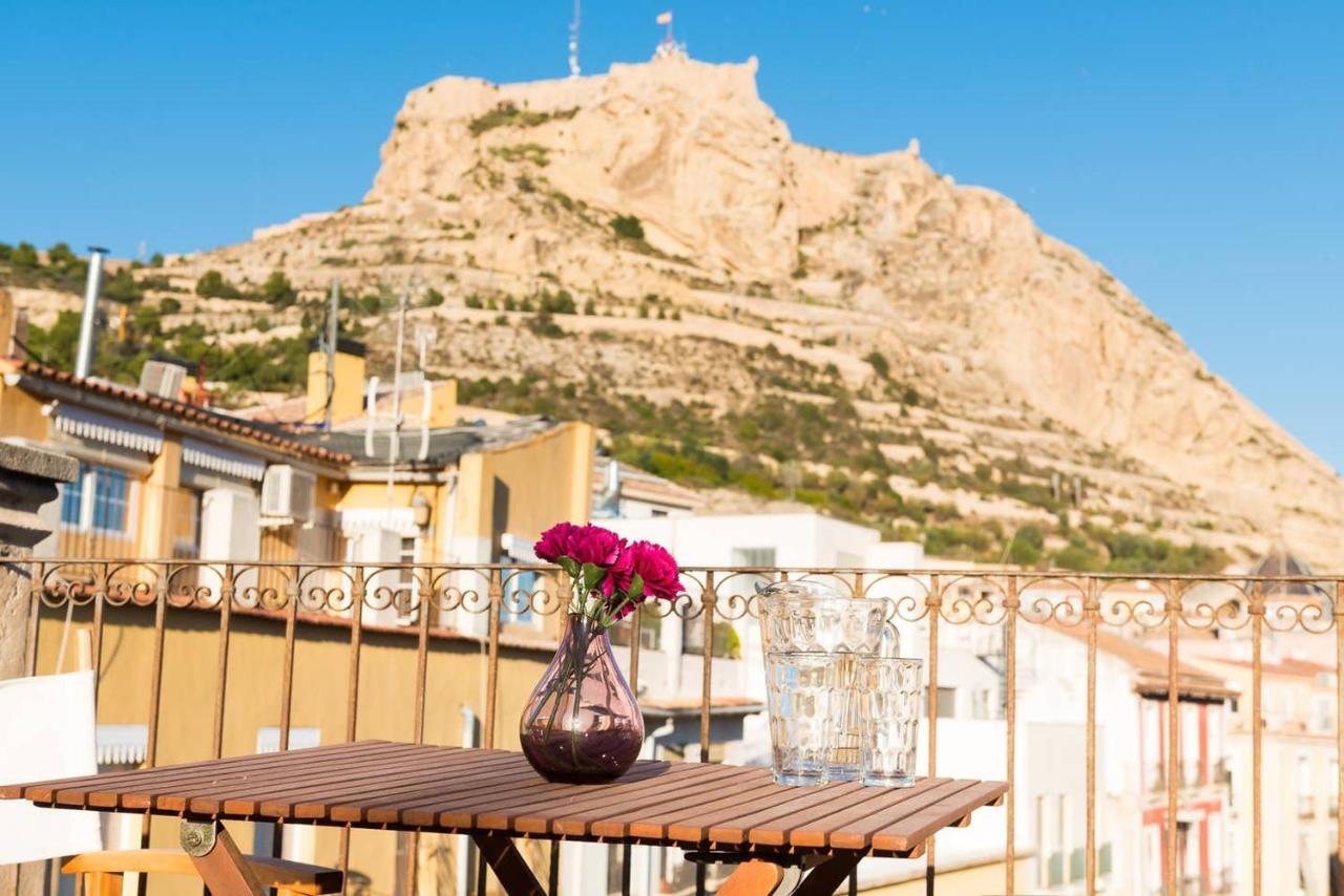Alc - Stylish Studio With Fantastic Terrace, Old Town 알리칸테 외부 사진